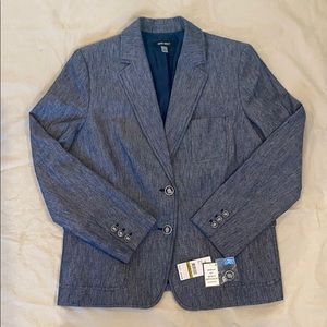 COPY - Nine West Sag Harbor Navy Blazer Size 14 NWT